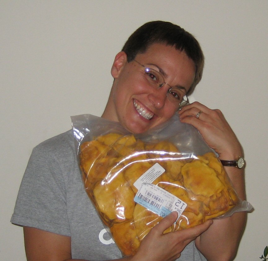 Dried mango slices should look like this! And they should contain "mango" and NO other ingredients! Yum!