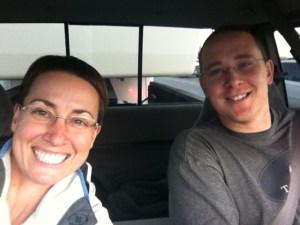 on way home from Apache