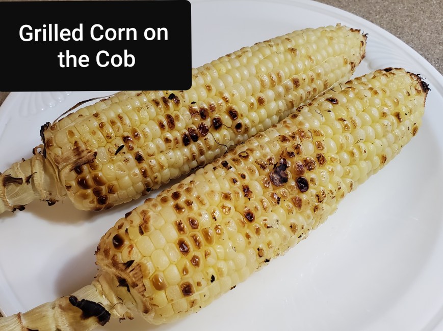 grilled corn on cob